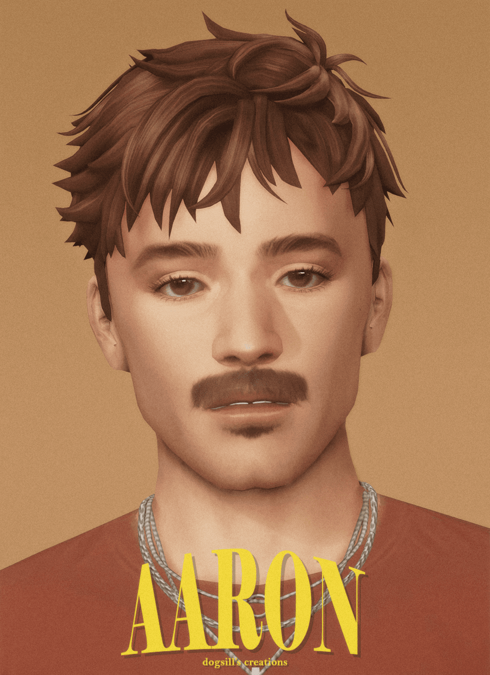 Скриншот мода Прическа Aaron Hair